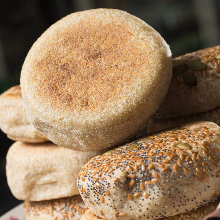 english muffin tower edible1